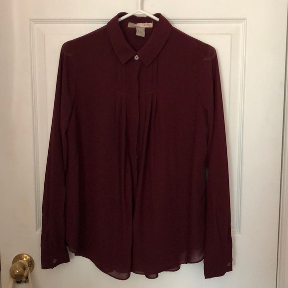 Pleated Forever 21 blouse! - Picture 2 of 6